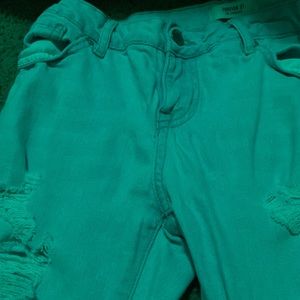 Light blue ripped jeans from forever 21 size 28